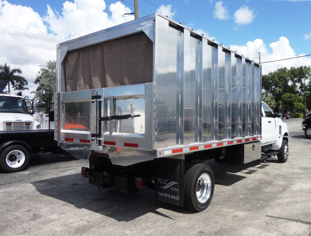2027 International CV515 Crew Cab w/ New 14ft Aluminum Chipper Truck Landscape Dump Body - 20952803 - 7