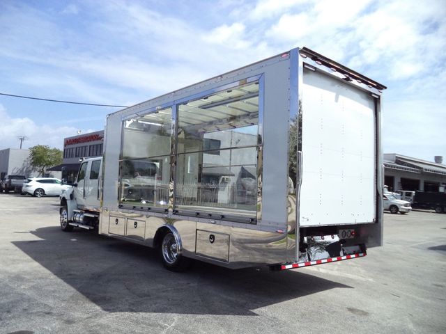 2027 International MV607 Crew Cab w/ JerrDan 22ft Enclosed Clear Sided TowBox Car Carrier - 23008747 - 10