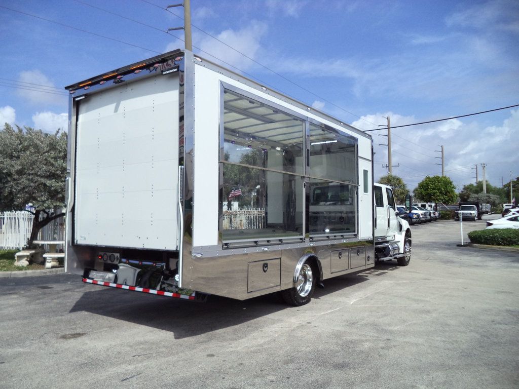 2027 International MV607 Crew Cab w/ JerrDan 22ft Enclosed Clear Sided TowBox Car Carrier - 23008747 - 14