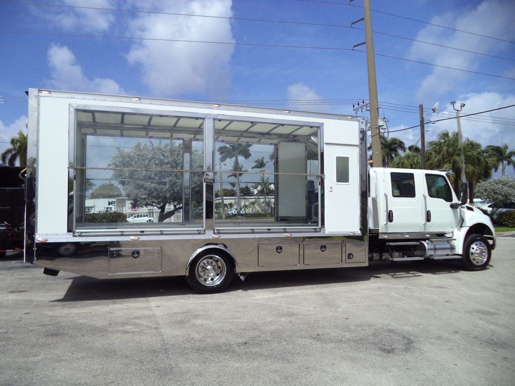 2027 International MV607 Crew Cab w/ JerrDan 22ft Enclosed Clear Sided TowBox Car Carrier - 23008747 - 16