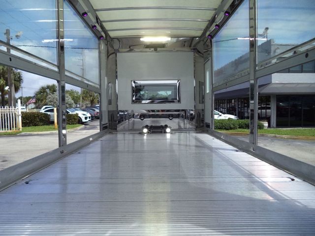 2027 International MV607 Crew Cab w/ JerrDan 22ft Enclosed Clear Sided TowBox Car Carrier - 23008747 - 30