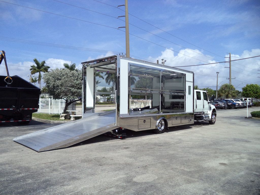 2027 International MV607 Crew Cab w/ JerrDan 22ft Enclosed Clear Sided TowBox Car Carrier - 23008747 - 36