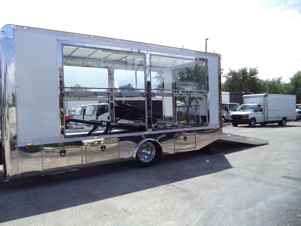 2027 International MV607 Crew Cab w/ JerrDan 22ft Enclosed Clear Sided TowBox Car Carrier - 23008747 - 67