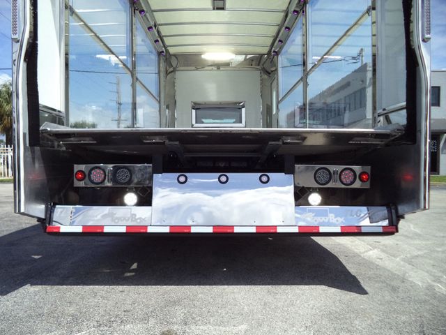 2027 International MV607 Crew Cab w/ JerrDan 22ft Enclosed Clear Sided TowBox Car Carrier - 23008747 - 73