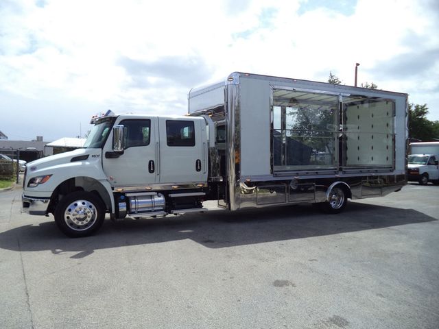 2027 International MV607 Crew Cab w/ JerrDan 22ft Enclosed Clear Sided TowBox Car Carrier - 23008747 - 7