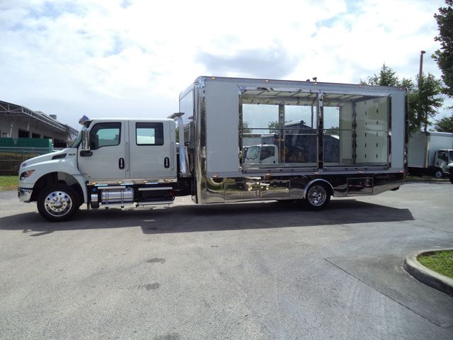 2027 International MV607 Crew Cab w/ JerrDan 22ft Enclosed Clear Sided TowBox Car Carrier - 23008747 - 8