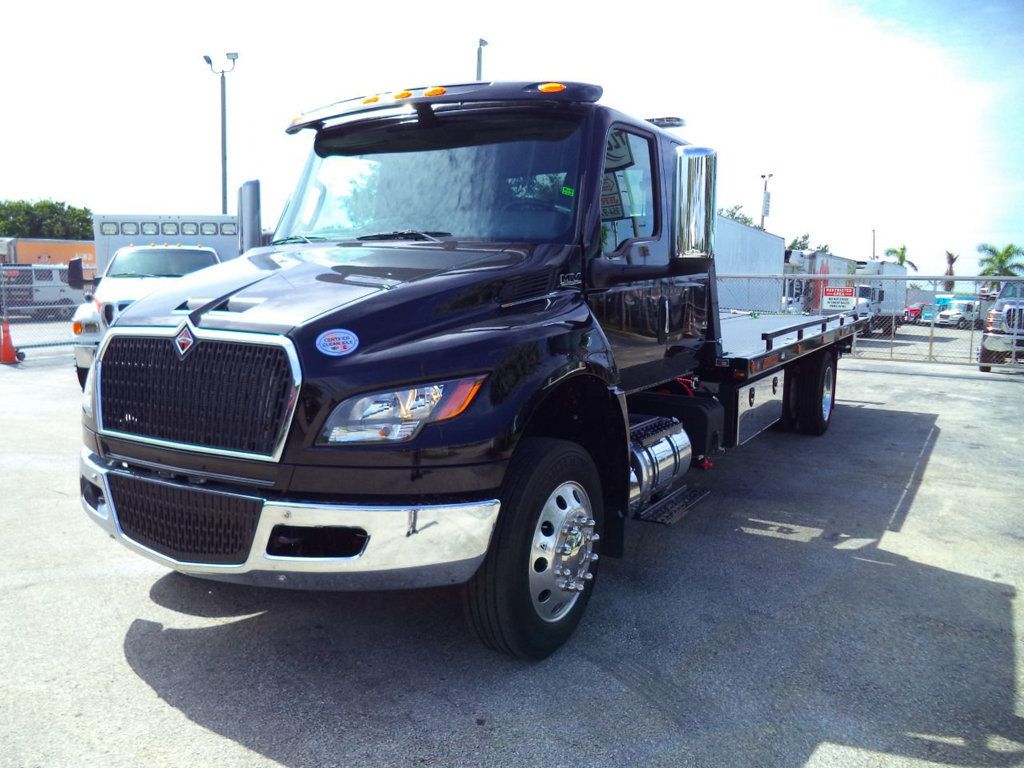 2027 International MV607 Extended Cab 22' Jerrdan Rollback Tow Truck 22srrd6twlp 300hp - 22071419 - 3