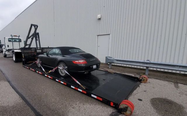 2027 International MV607 Extended Cab w/ 21' Advanced Fab Ground Deck Carrier Tow Truck - 23030990 - 2