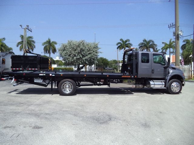 2027 International MV607 Extended Cab w/ 22' JerrDan Car Carrier 6 Ton Low Pro Wide Rollback - 23051042 - 3