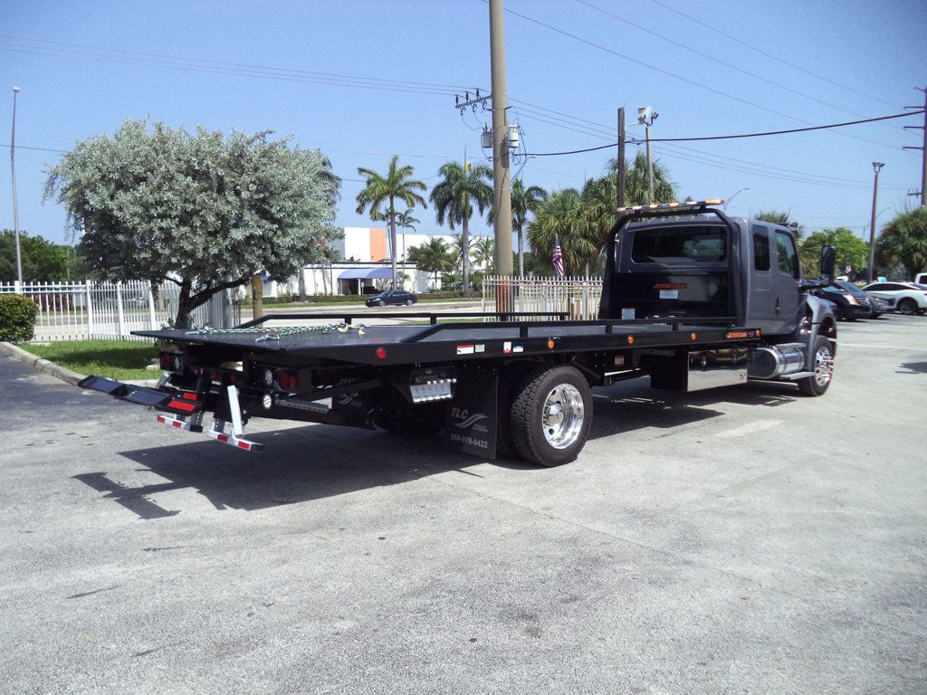 2027 International MV607 Extended Cab w/ 22' JerrDan Car Carrier 6 Ton Low Pro Wide Rollback - 23051042 - 4