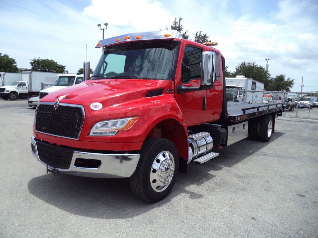 2027 International MV607 Extended Cab w/ 22' JerrDan Car Carrier 6 Ton Low Pro Wide Rollback - 23054787 - 11