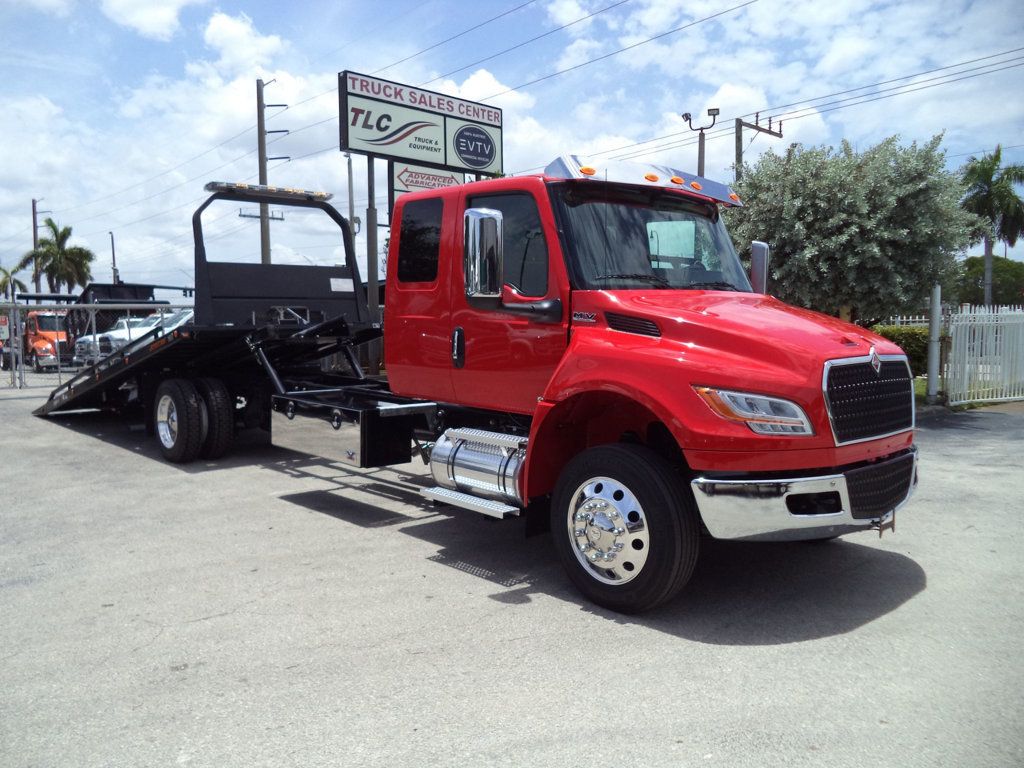 2027 International MV607 Extended Cab w/ 22' JerrDan Car Carrier 6 Ton Low Pro Wide Rollback - 23054787 - 22