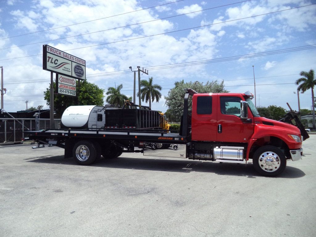 2027 International MV607 Extended Cab w/ 22' JerrDan Car Carrier 6 Ton Low Pro Wide Rollback - 23054787 - 2