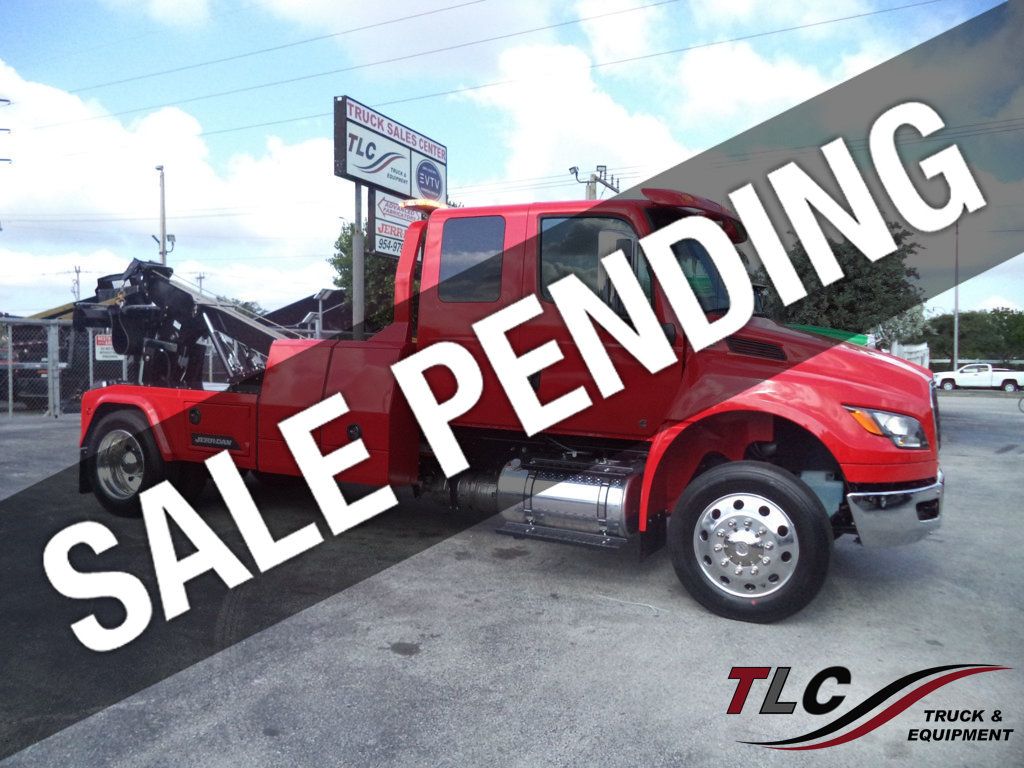 2027 International MV607 Extended Cab w/ JerrDan MPL60 Wrecker 12 Ton Recovery Boom Underlift - 22433300 | Video 1