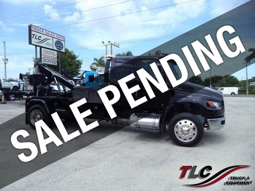 2027 International MV607 Extended Cab w/ JerrDan MPL60 Wrecker 12 Ton Recovery Boom Underlift - 22537521 | Video 1