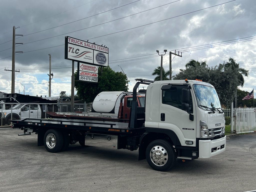2027 Isuzu FTR w/ 22ft Jerr-Dan Rollback Tow Truck Low Pro Car Carrier - 23086757 - 19