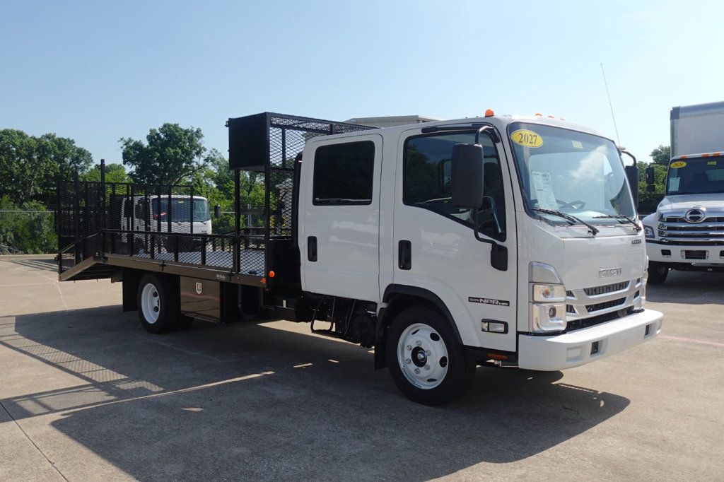 2027 Isuzu NPR (19ft Landscape w/ Ramps) - 23035835 - 1