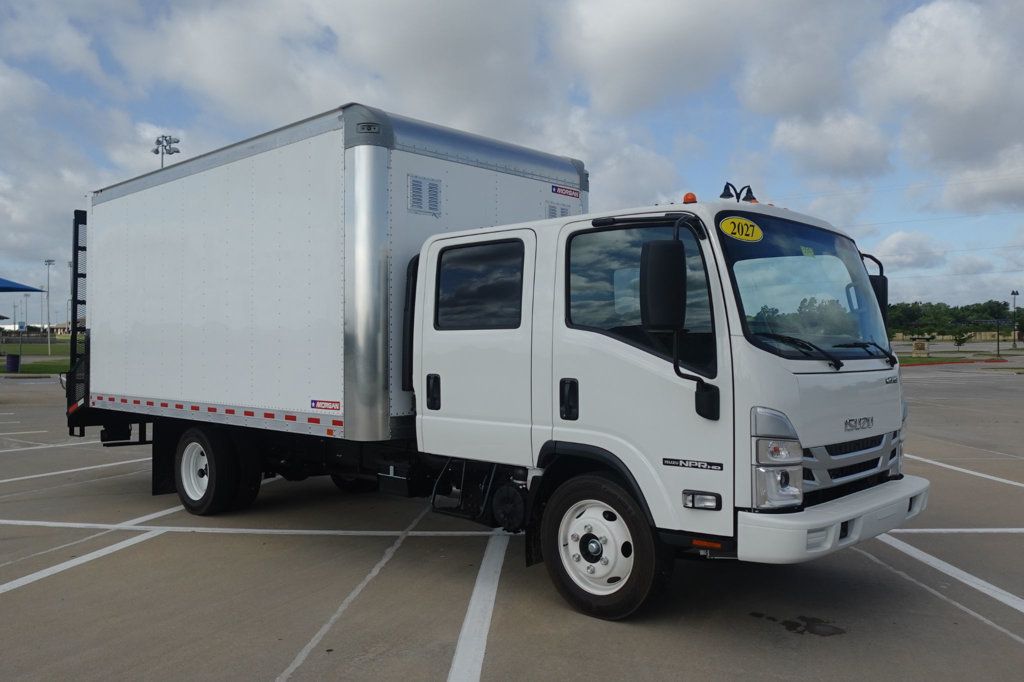 2027 Isuzu NPR HD (16ft Vanscaper w/ Split Ramps) - 23039442 - 1