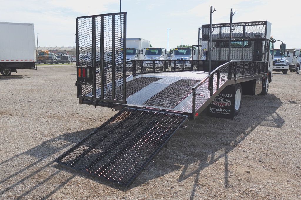 2027 Isuzu NPR HD (19ft Landscape Truck with Split Ramps) - 23031124 - 0