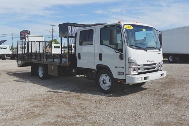 2027 Isuzu NPR HD (19ft Landscape Truck with Split Ramps) - 23031124 - 1