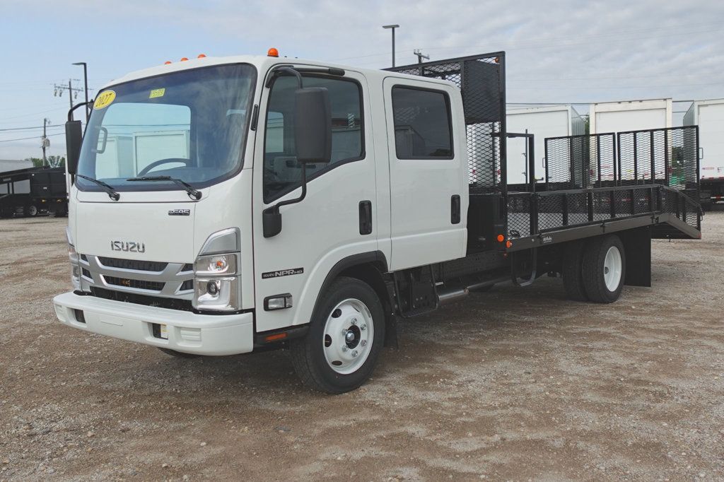 2027 Isuzu NPR HD (19ft Landscape Truck with Split Ramps) - 23031130 - 3