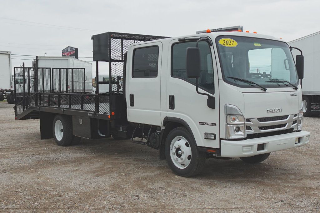 2027 Isuzu NPR HD (19ft Landscape Truck w/ Ramps) - 23023129 - 1
