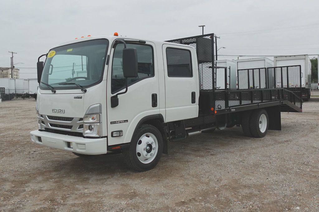 2027 Isuzu NPR HD (19ft Landscape Truck w/ Ramps) - 23023129 - 3