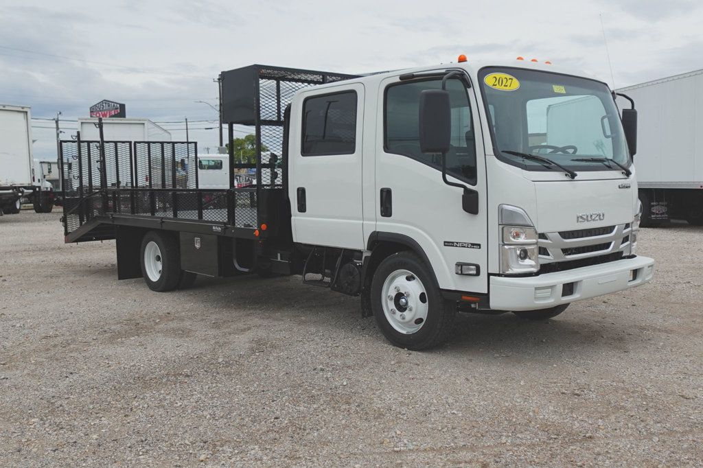 2027 Isuzu NPR HD (19ft Landscape w/ Ramps) - 23023469 - 1