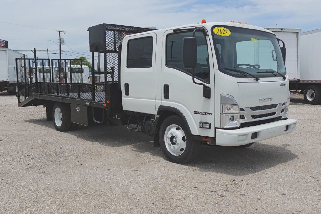 2027 Isuzu NPR HD (19ft Landscape w/ Ramps) - 23031126 - 1