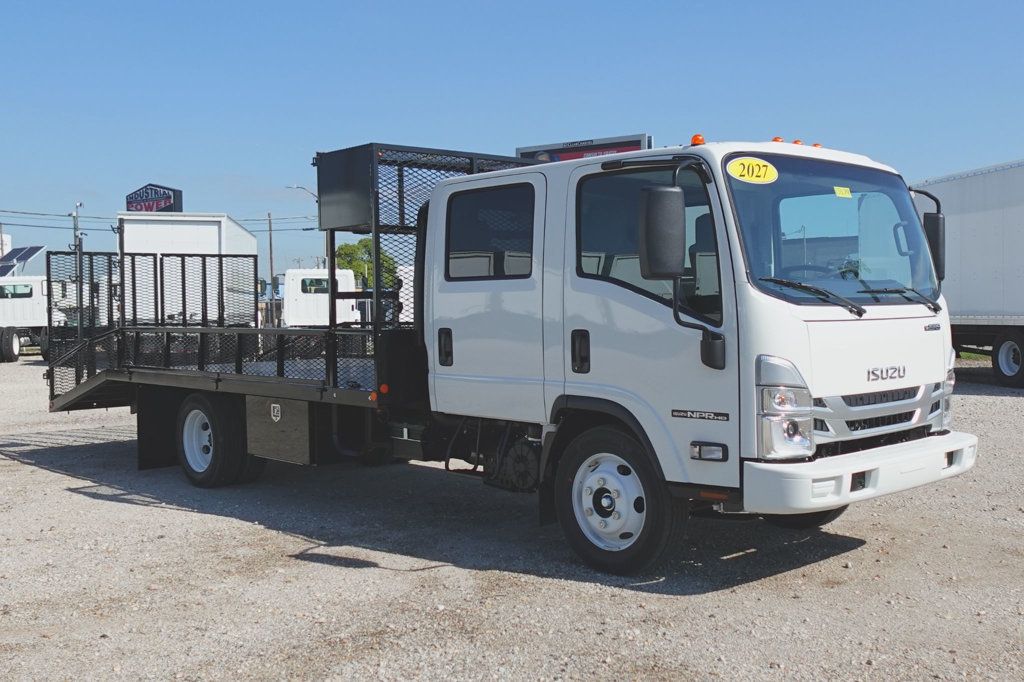 2027 Isuzu NPR HD (19ft Landscape w/ Ramps) - 23031128 - 1