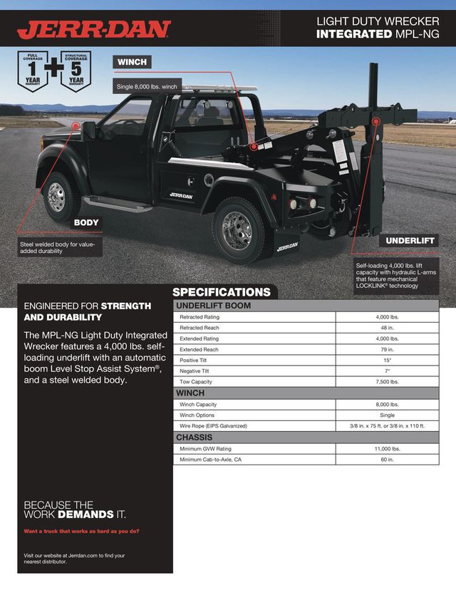 2027 Jerr-Dan MPL-NG Bring Your Own Truck or Pick From Ours w/ Full Warranty - 22915775 - 1