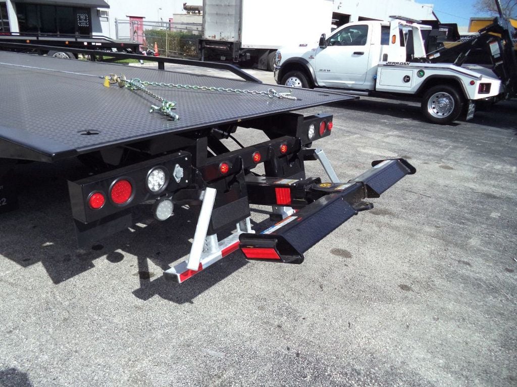 2027 Kenworth T280 w/ 22ft Jerr-Dan 6 Ton XLP Low Pro Car Carrier Rollback - 22232920 - 34