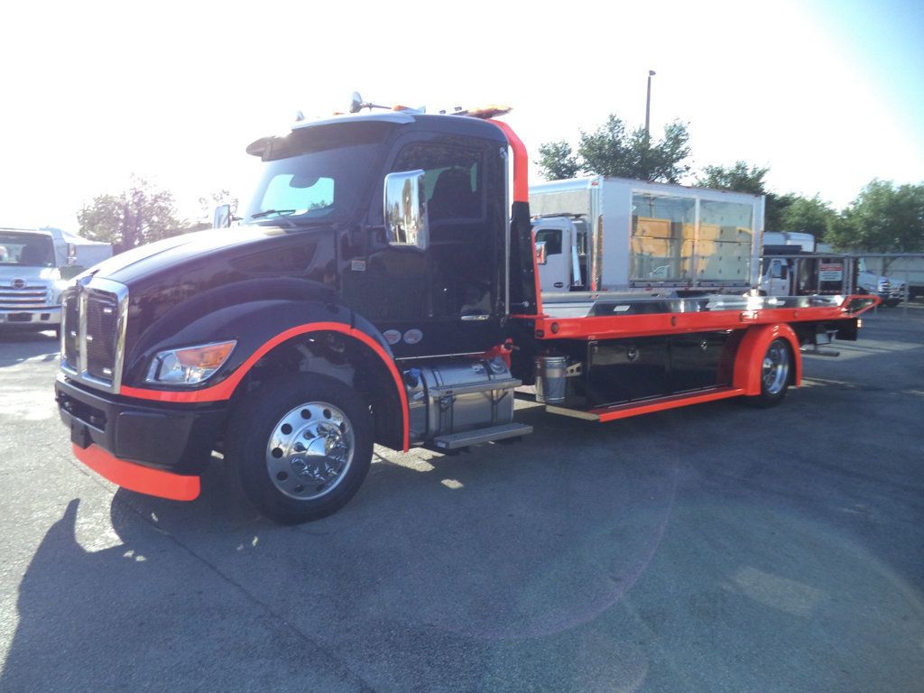 2027 Kenworth T280 w/ 22ft Jerr-Dan Custom StepSide Classic Car Carrier - 22797674 - 2