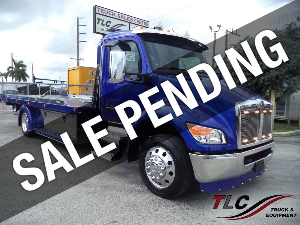 2027 Kenworth T280 w/ 22ft JerrDan Custom StepSide Classic Low Pro Carrier - 22652293 | Video 1