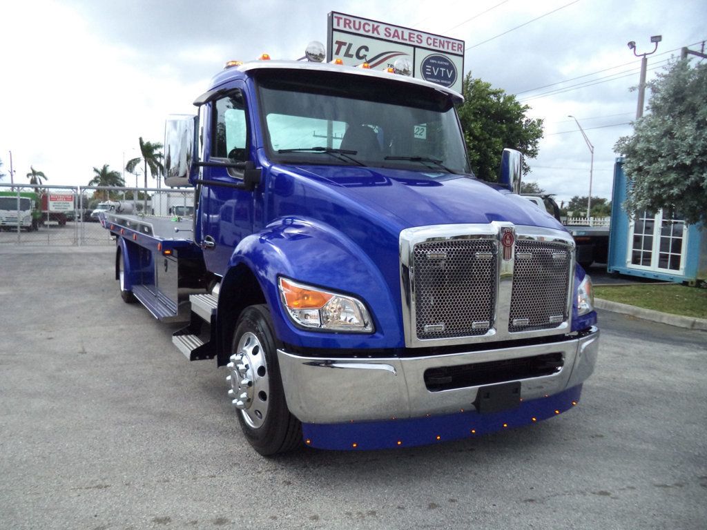 2027 Kenworth T280 w/ 22ft JerrDan Custom StepSide Classic Low Pro Carrier - 22652293 - 1