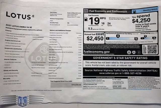 2027 Lotus Emira V6 SE  - 23091162 - 40