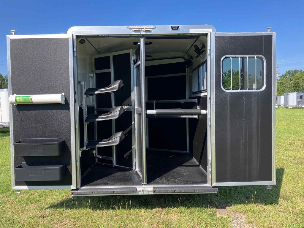 2027 Shadow 2 Horse Slant Bumper Pull Living Quarters w/ Slide  - 23068508 - 3