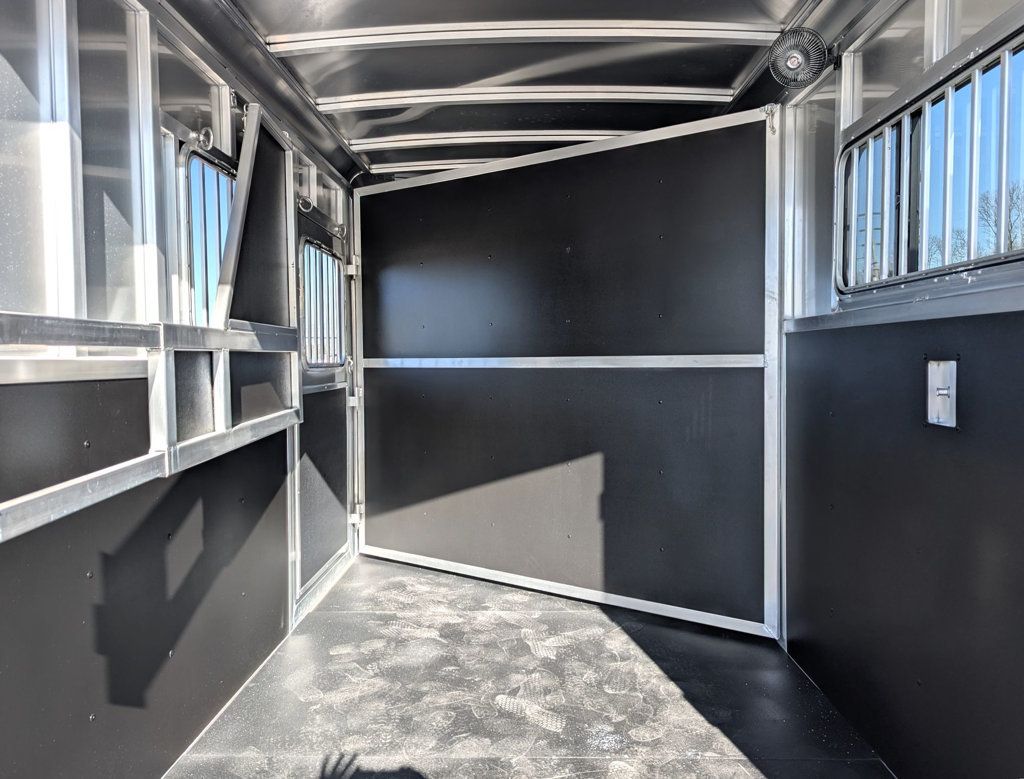 2027 Shadow 2 Horse Slant with Drop Feed Windows & Escape Door  - 23057336 - 6