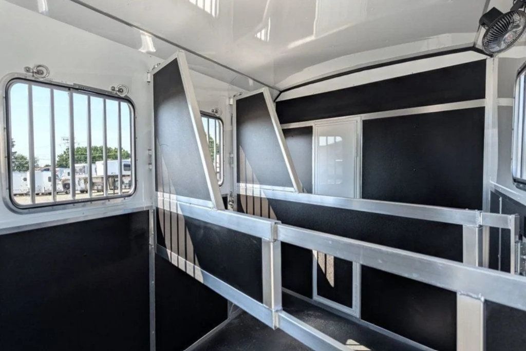 2027 Shadow 3 Horse Slant 9' Living Quarters with Slide  - 23064315 - 4