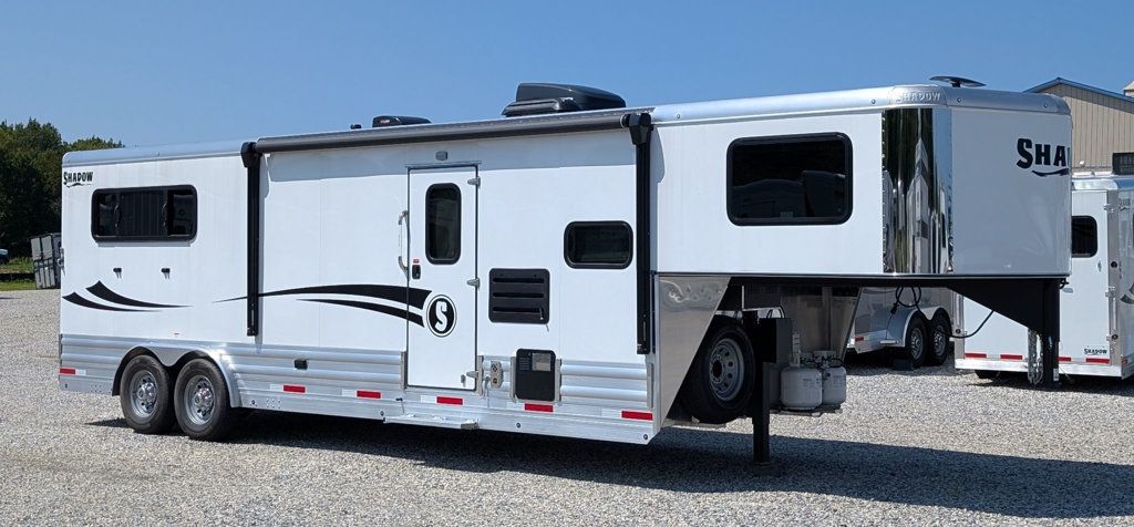 2027 Shadow 3 Horse Slant SuperWide 10'6 Living Quarters  - 23092331 - 0