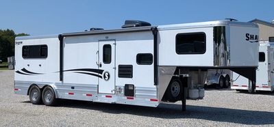 2027 Shadow 3 Horse Slant SuperWide 10'6 Living Quarters