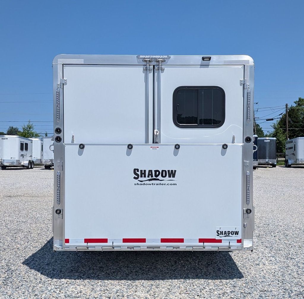 2027 Shadow 4 Horse Slant 14' Living Quarters w/ Slide  - 23058368 - 2