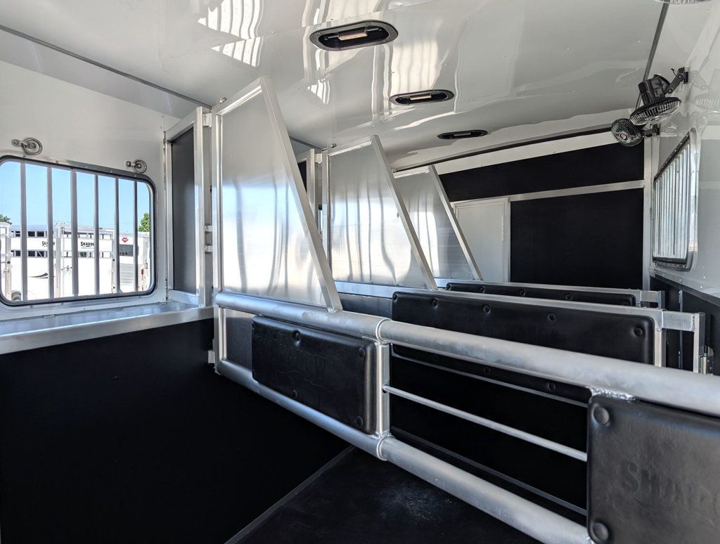 2027 Shadow 4 Horse Slant 14' Living Quarters w/ Slide  - 23058368 - 5