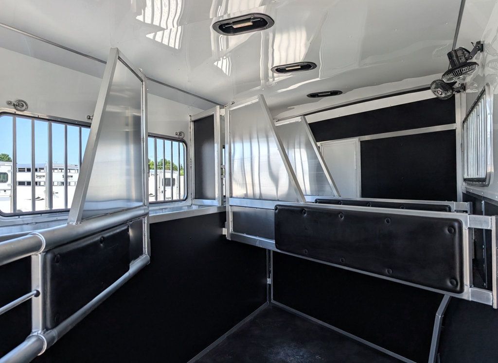 2027 Shadow 4 Horse Slant 14' Living Quarters w/ Slide  - 23058368 - 6