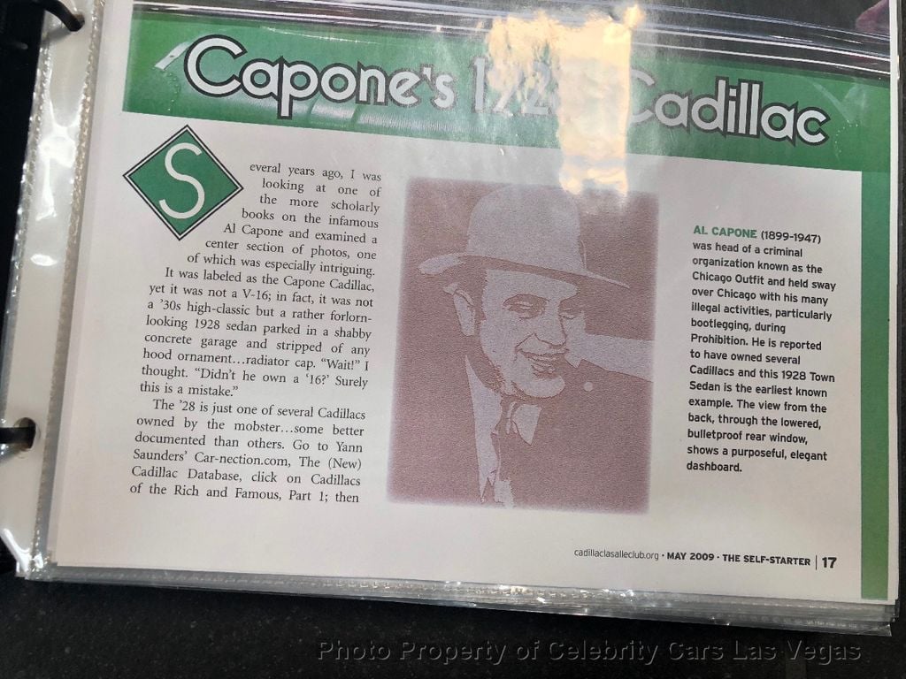 1928 Cadillac Al Capone's bulletproof Town Sedan  - 18065532 - 89