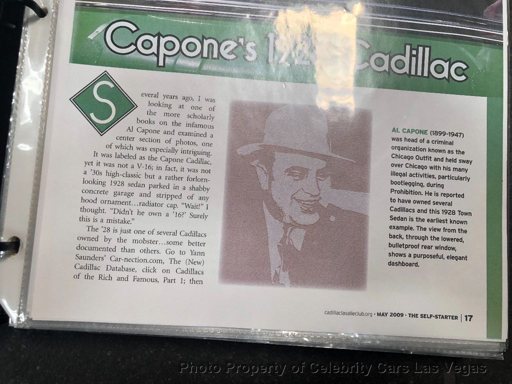 1928 Cadillac Town Sedan Al Capone's Bulletproof Sedan  - 18065532 - 89
