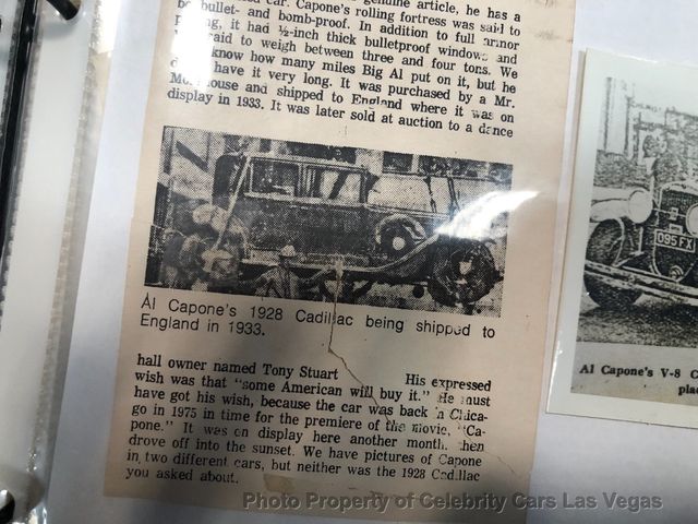 1928 Cadillac Town Sedan Al Capone's Bulletproof Sedan  - 18065532 - 97