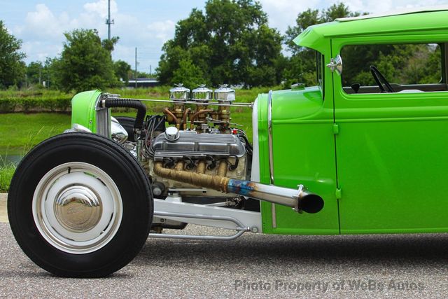 1931 Ford Coupe Custom Chassis, 302 V8 Tri-Power, Steel Body - 23050905 - 23