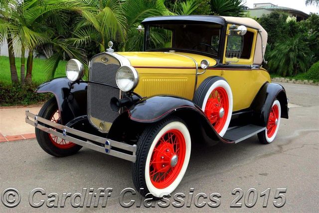 1931 Ford Model A Sport Coupe (50-B) - 14007679 - 0