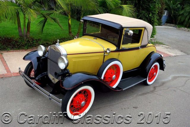 1931 Ford Model A Sport Coupe (50-B) - 14007679 - 12